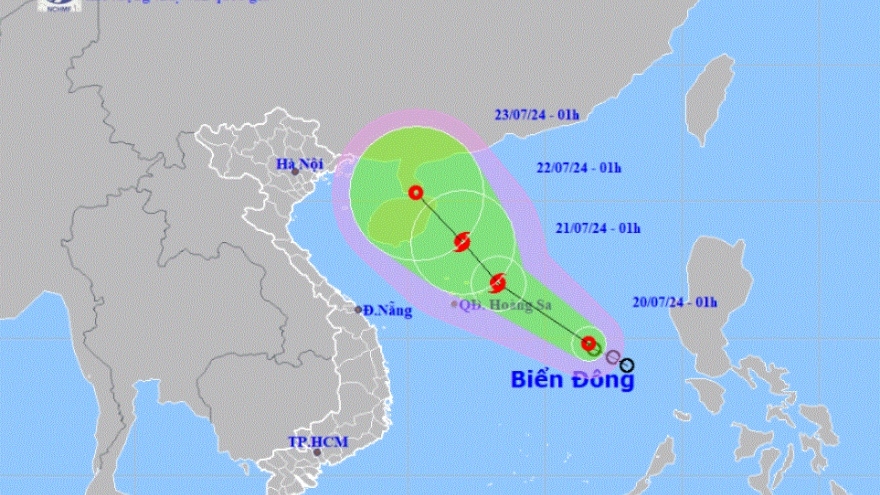 Tropical depression likely to gain strength into storm